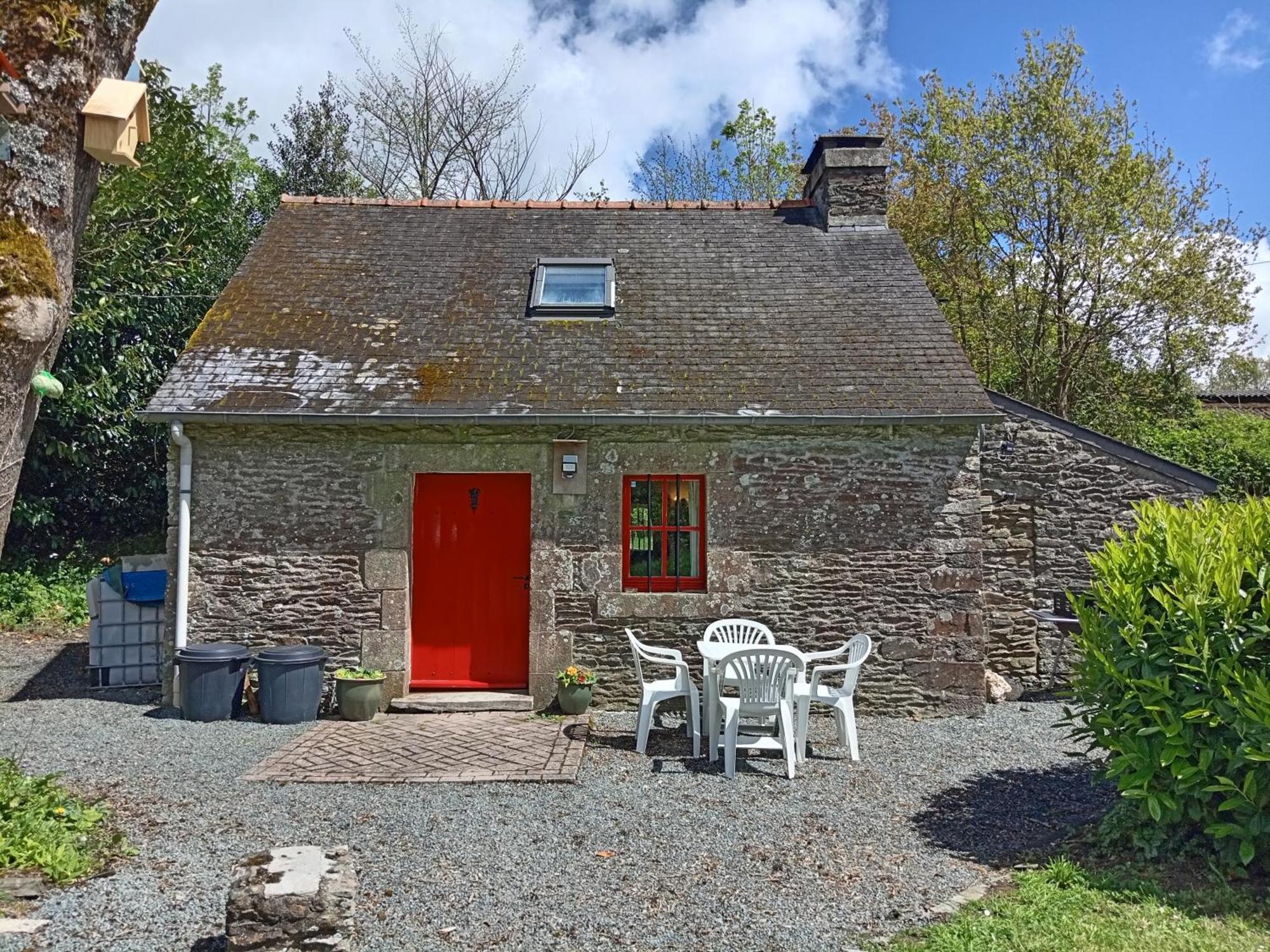 Character Breton Cottage Carhaix-Plouguer Buitenkant foto